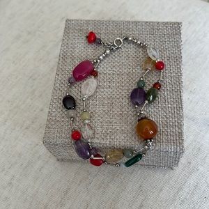 Multi- Color Stone Bracelet